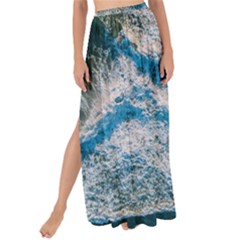 Waves Wave Nature Beach Maxi Chiffon Tie-up Sarong by uniart180623