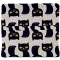 Black Cats And Dots Koteto Cat Pattern Kitty Back Support Cushion View4