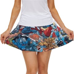 80 s Cartoons Cartoon Masters Of The Universe Women s Skort by uniart180623