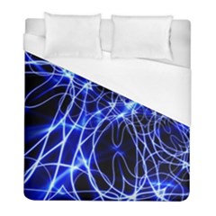 Lines Flash Light Mystical Fantasy Duvet Cover (full/ Double Size) by Dutashop