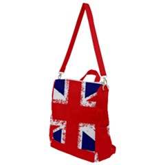 Union Jack London Flag Uk Crossbody Backpack by Celenk