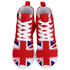 Union Jack London Flag Uk Women s Lightweight High Top Sneakers by Celenk