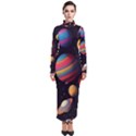 Planet Star Fantasy Turtleneck Maxi Dress View1