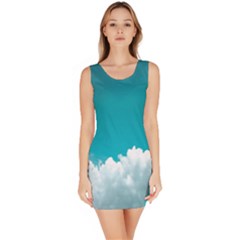 Clouds Hd Wallpaper Bodycon Dress by artworkshop