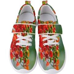 Gathering Sping Flowers Wallpapers Men s Velcro Strap Shoes by artworkshop