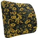 Sunflowers Yellow Flowers Flowers Digital Drawing Seat Cushion View2