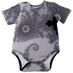 Apple Males Almond Bread Abstract Mathematics Baby Short Sleeve Bodysuit by Simbadda