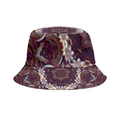 Rosette Kaleidoscope Mosaic Abstract Background Inside Out Bucket Hat by Simbadda