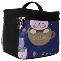 Cute Kittens Sleep Sweetly Mugs Make Up Travel Bag (big) by Simbadda