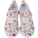 Pink Animals Pattern Women s Velcro Strap Shoes View1