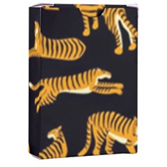 Seamless Exotic Pattern With Tigers Playing Cards Single Design (rectangle) With Custom Box by Simbadda