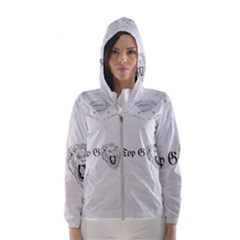 (2) Women s Hooded Windbreaker by Alldesigners