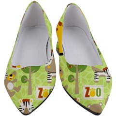 Funny Animals Cartoon Women s Block Heels  by Simbadda