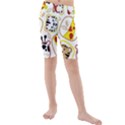 Vector Seamless Pattern Nice Animals Cartoon Kids  Mid Length Swim Shorts View1