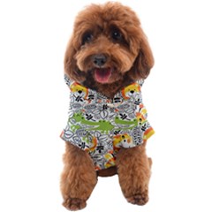 Seamless Pattern With Wildlife Cartoon Dog Coat by Simbadda