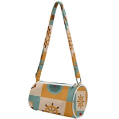 Nautical Elements Collection Mini Cylinder Bag by Simbadda