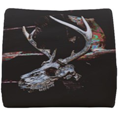 Deer Skull Seat Cushion by MonfreyCavalier