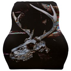 Deer Skull Car Seat Velour Cushion  by MonfreyCavalier