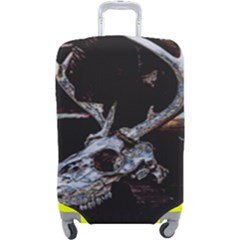 Deer Skull Luggage Cover (large) by MonfreyCavalier