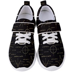 Abstract-math Pattern Women s Velcro Strap Shoes by Simbadda