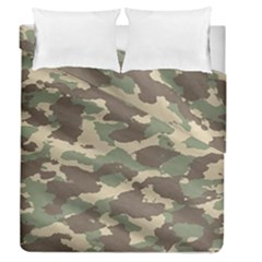 Camouflage Design Duvet Cover Double Side (queen Size) by Excel