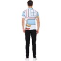 Sketch Line Art Doodles Design Men s Short Sleeve Rash Guard View2