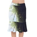 Branch Plant Shrub Green Natural Short Mermaid Skirt View1