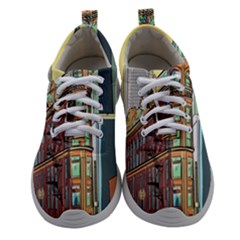 Building Urban Architecture Tower Women Athletic Shoes by Grandong