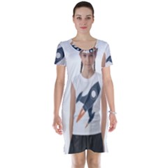 Img 20230716 195940 Img 20230716 200008 Short Sleeve Nightdress by 3147330