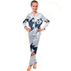 Img 20230716 190400 Img 20230716 190422 Kids  Satin Long Sleeve Pajamas Set by 3147330