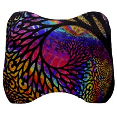 3d Fractal Mandelbulb Velour Head Support Cushion by Proyonanggan