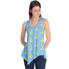 Rubber Duck Pattern Sleeveless Tunic by Valentinaart
