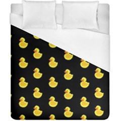 Rubber Duck Duvet Cover (california King Size) by Valentinaart