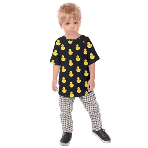 Rubber Duck Kids  Raglan Tee by Valentinaart