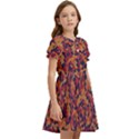 Kaleidoscope Dreams  Kids  Bow Tie Puff Sleeve Dress View2