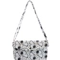 Dog Pattern Removable Strap Clutch Bag View1