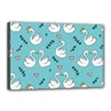 Elegant Swan Pattern Design Canvas 18  x 12  (Stretched) View1