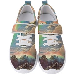 Abstract Art Psychedelic Arts Experimental Men s Velcro Strap Shoes by Bangk1t