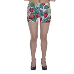 Strawberry Fruit Skinny Shorts by Amaryn4rt