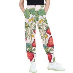 Strawberry Fruit Kids  Joggers by Amaryn4rt