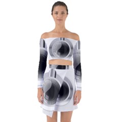 Washing Machines Home Electronic Off Shoulder Top With Skirt Set by pakminggu