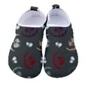 Art Halloween Pattern Creepy Design Digital Papers Men s Sock-Style Water Shoes View1