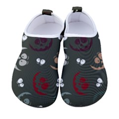 Art Halloween Pattern Creepy Design Digital Papers Kids  Sock-style Water Shoes by pakminggu