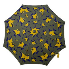 Background Pattern Texture Design Wallpaper Hook Handle Umbrellas (small) by pakminggu