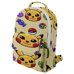 Pikachu Flap Pocket Backpack (small) by artworkshop