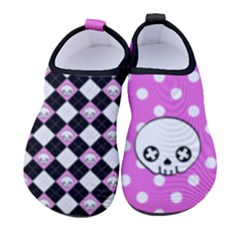 Cute Skulls 2 Kids  Sock-style Water Shoes by flowerland