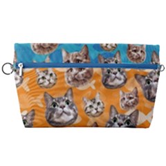 Cat Cute Blue Handbag Organizer (large) by flowerland