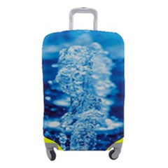 Water Blue Wallpaper Luggage Cover (small) by artworkshop