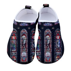 Chartres Cathedral Notre Dame De Paris Stained Glass Kids  Sock-style Water Shoes by Grandong