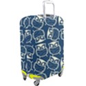 Cute Seamless Owl Background Pattern Luggage Cover (Large) View2